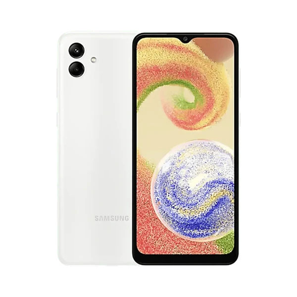 Yenilenmiş Galaxy A04 128 GB Beyaz Cep Telefonu (12 Ay Garantili) - A Kalite
