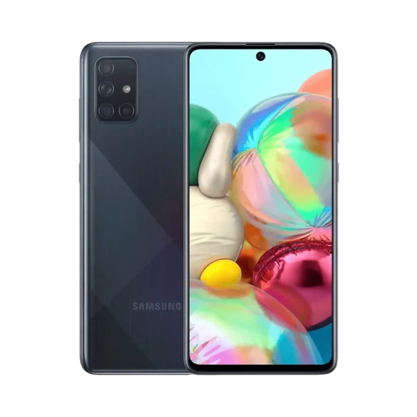 Yenilenmiş Galaxy A71 128 GB Siyah Cep Telefonu (12 Ay Garantili) - A Kalite